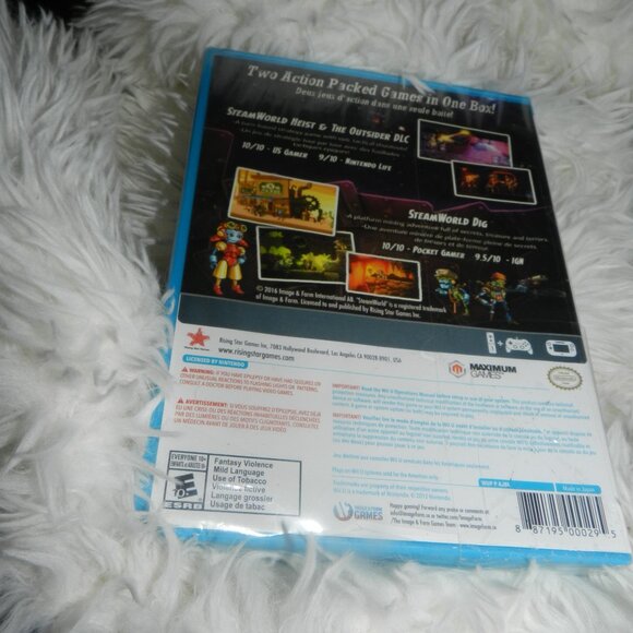 Nintendo Wii U Steam World Collection Heist + Steam World Dig 2012 🆕💥SHIPS⚡🚚 - Picture 7 of 15
